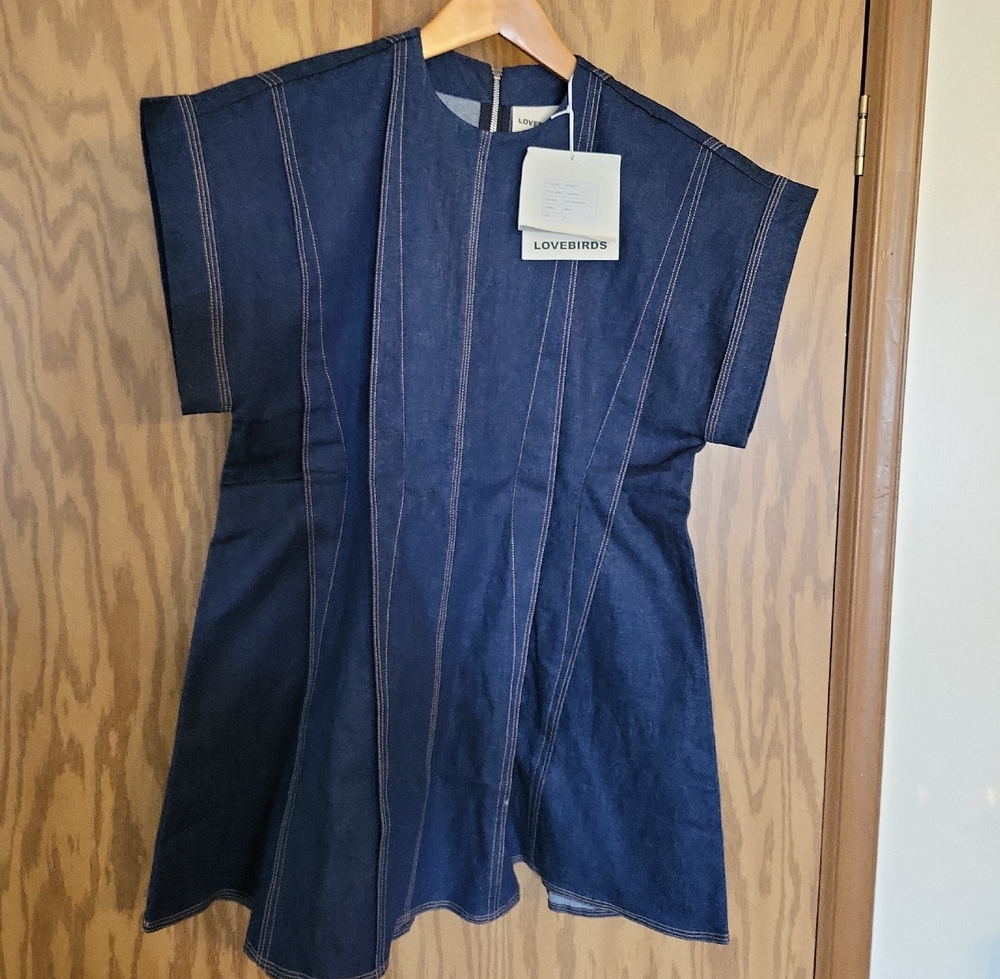 Lovebirds Navy Mini Dress